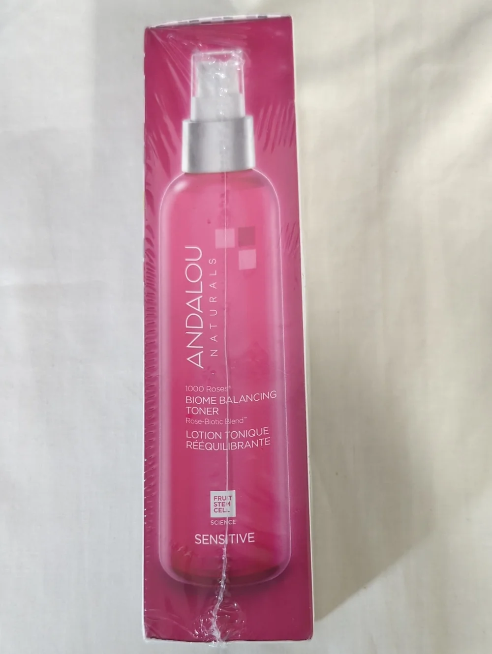 NEW Sealed Andalou Naturals Biome 1000 Roses Floral Toner 6 fl oz